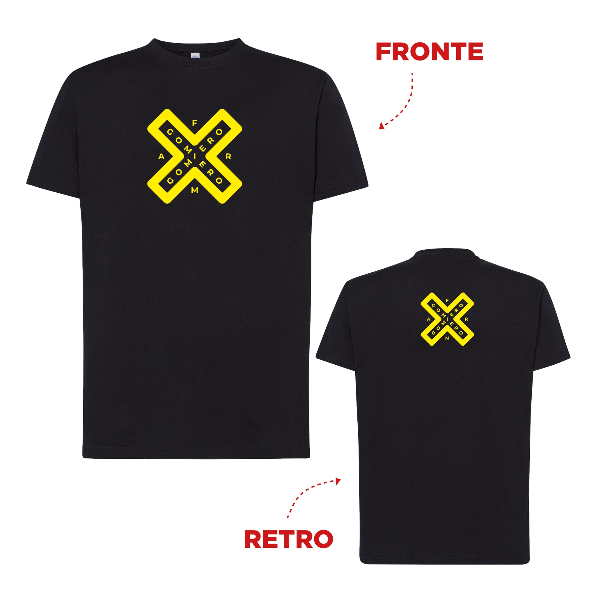 T-shirt over effetto slavato con scritta stile gotico Antracite - Acquista Onlin